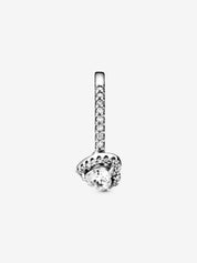 Sparkling Heart Halo Ring