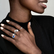 Sparkling Halo Cushion Ring