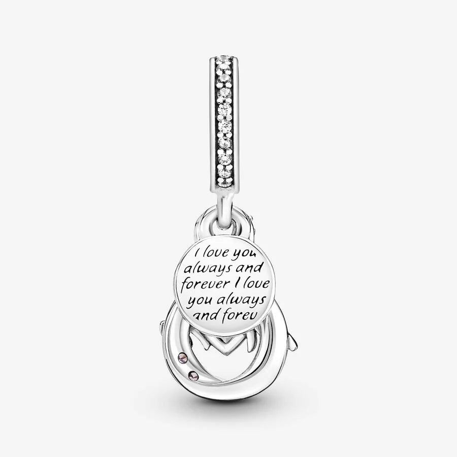 Mom Infinity Dangle Charm