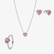 Sparkling Pink Heart Set