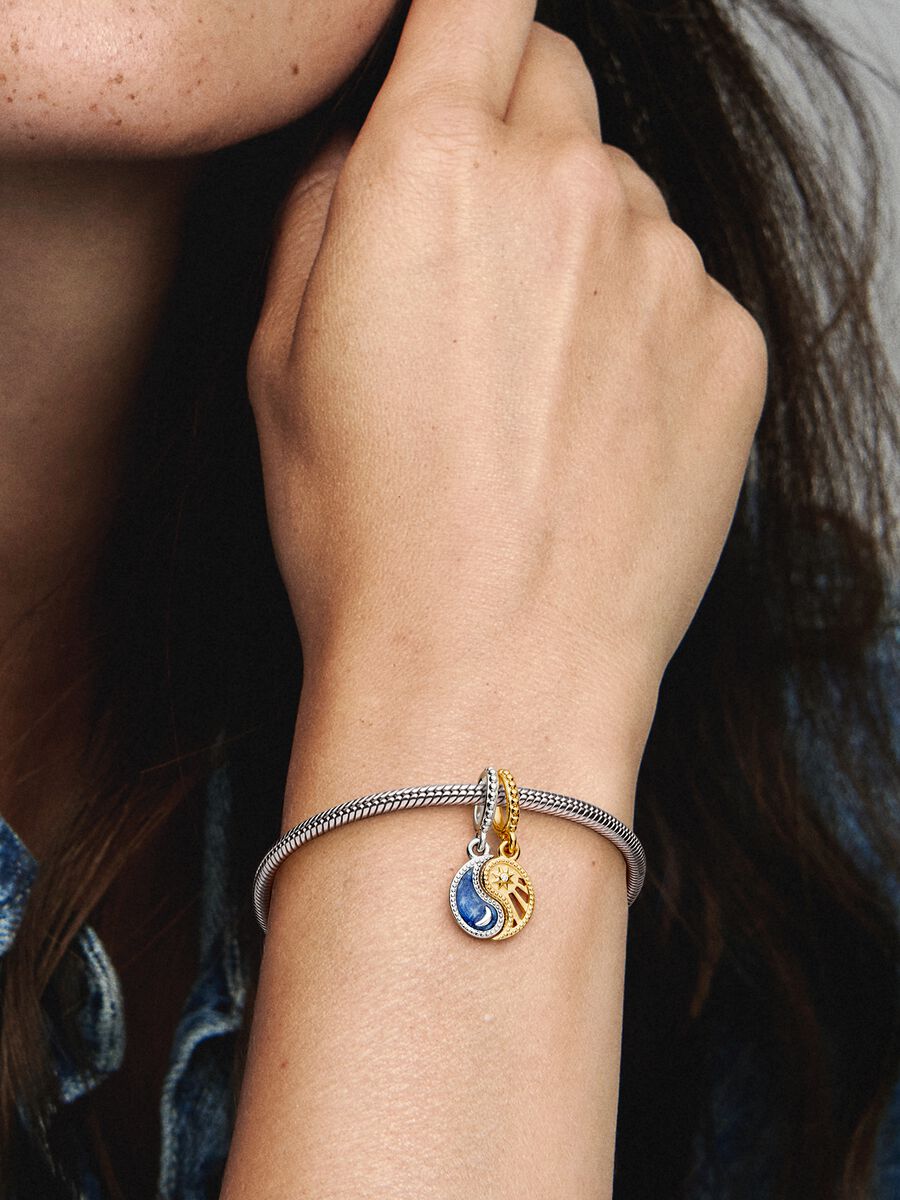 Sun & Moon Yin Yang Dangle Charm