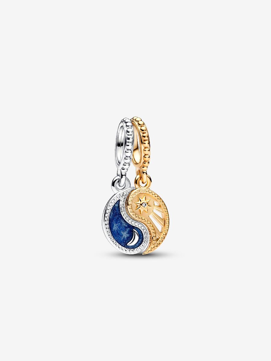 Sun & Moon Yin Yang Dangle Charm