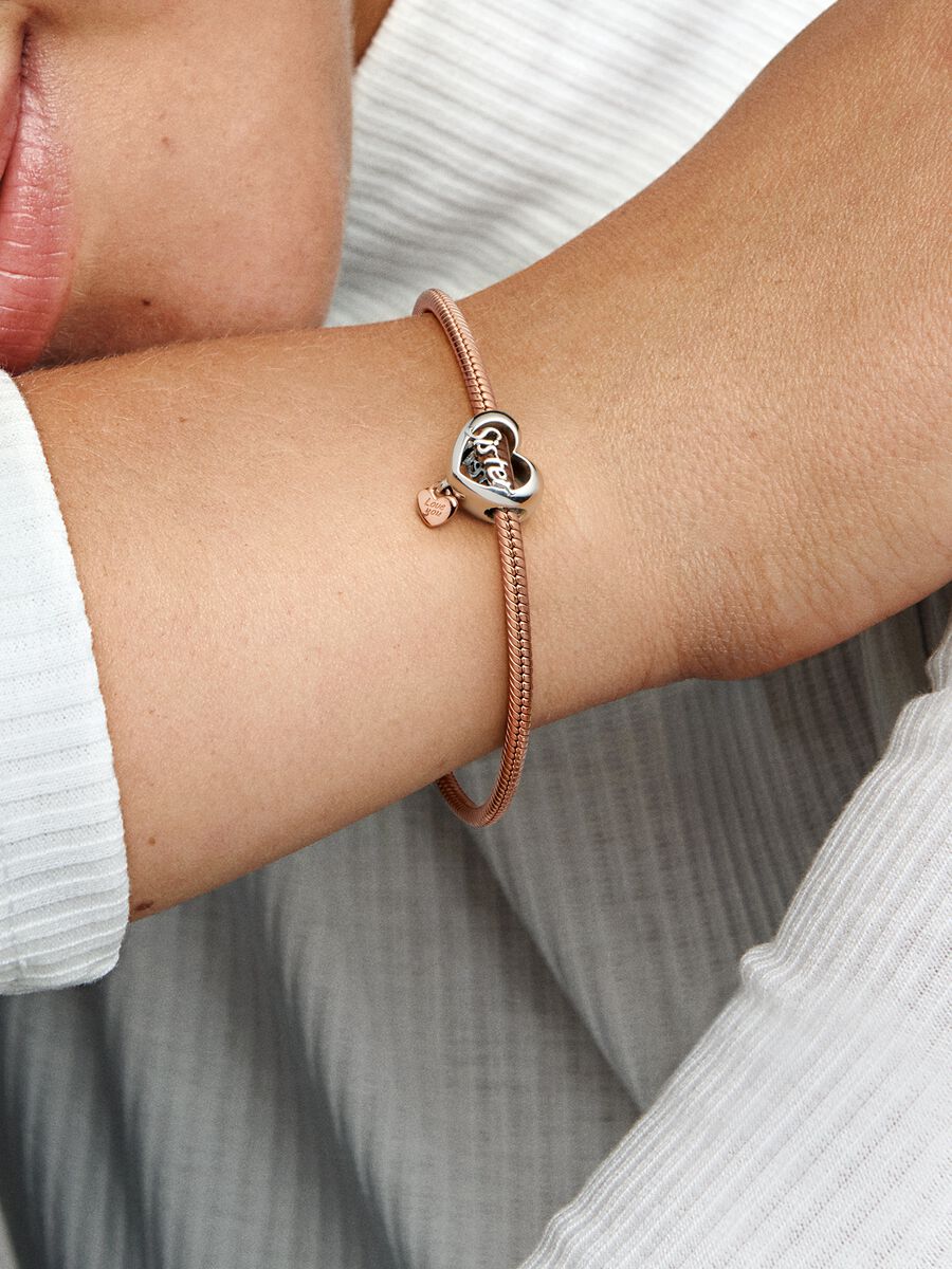Sister Heart Charm
