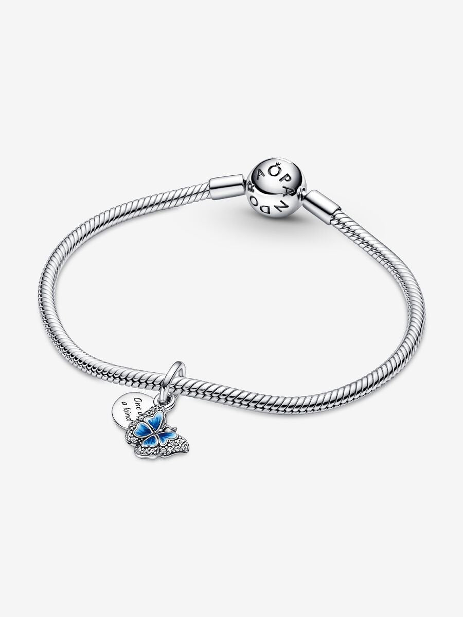 One of a Kind Blue Butterfly Charm