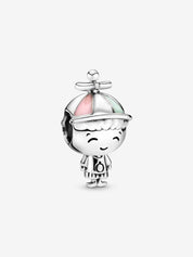 Boy with Propeller Hat Charm