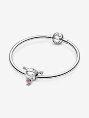 Girl with Teddy Bear Charm