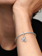 Bride and Groom Wedding Dangle Charm