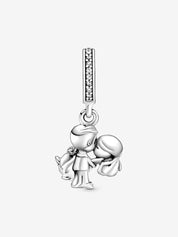 Bride and Groom Wedding Dangle Charm