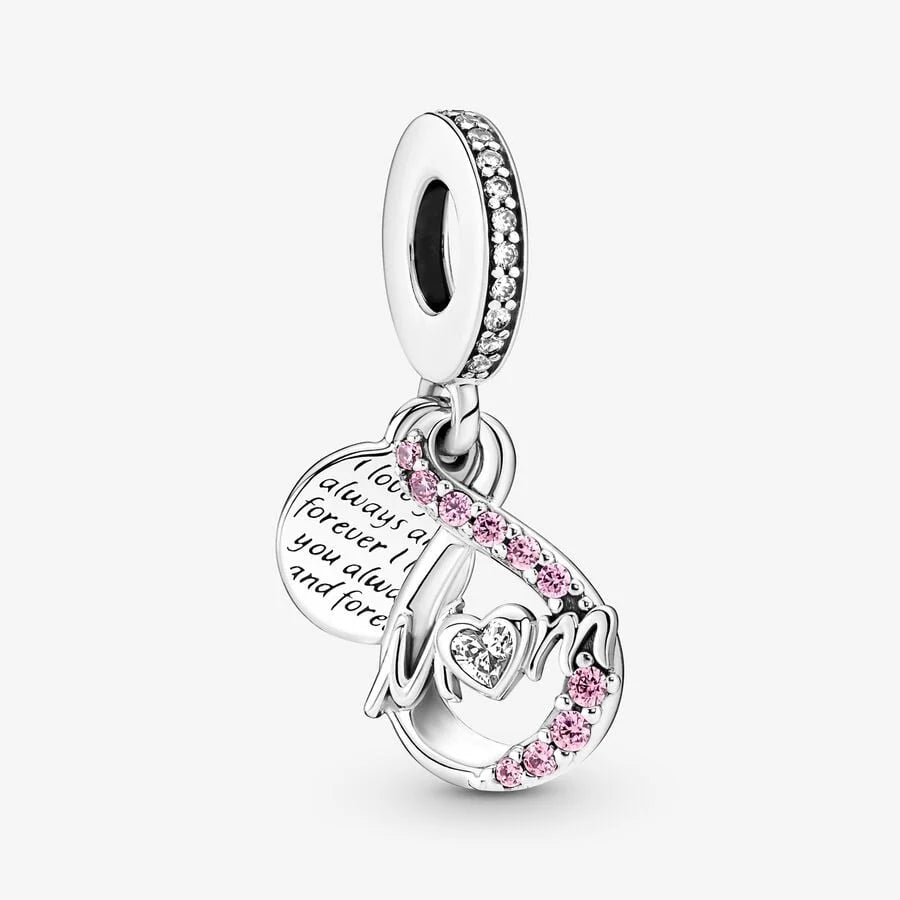 Mom Infinity Dangle Charm