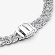 Sparkling Pavé Link Bracelet