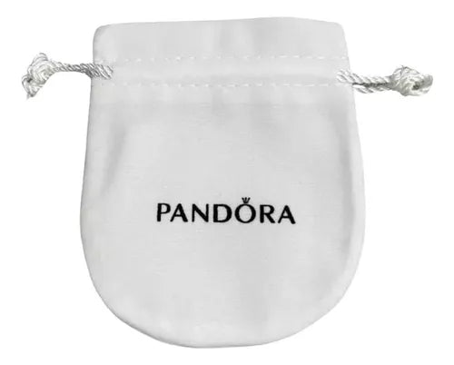 Pandora White Jewelry Pouch