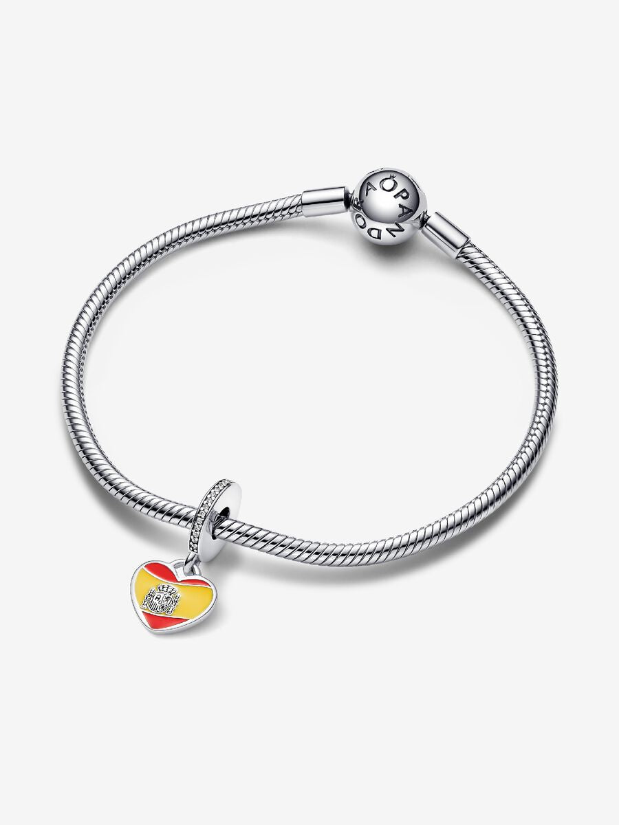 Spain Flag Pendant Charm
