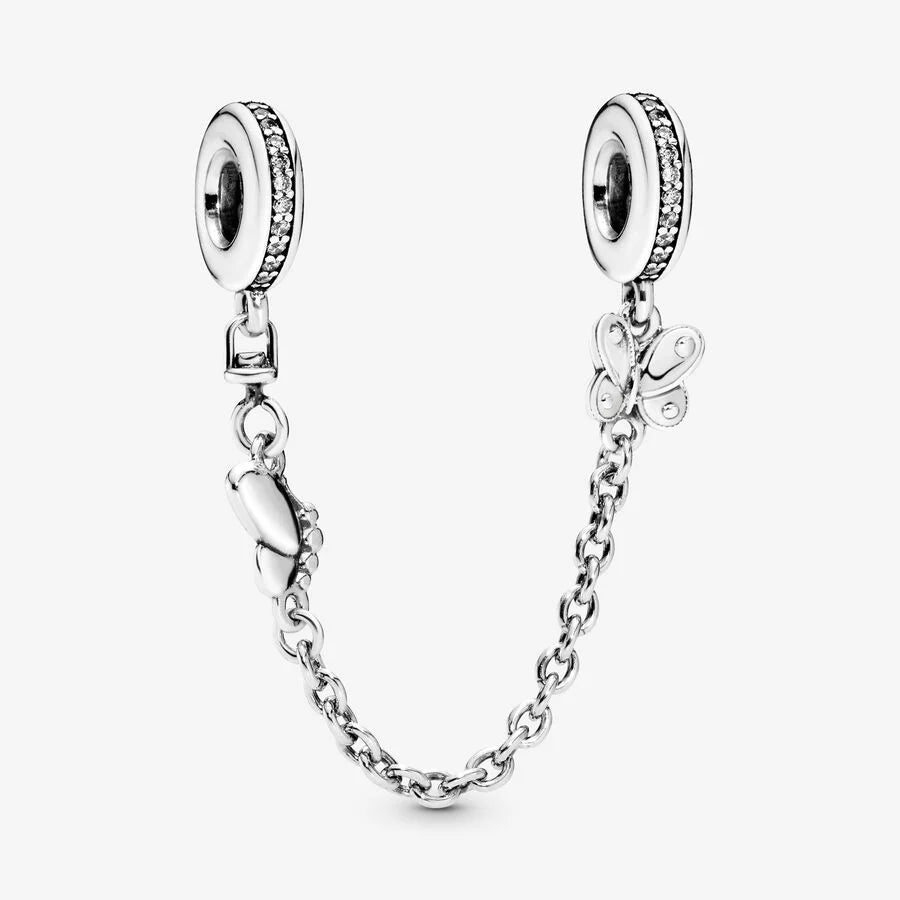 Butterfly Safety Chain Charm