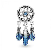 Blue Dreamcatcher Dangle Charm