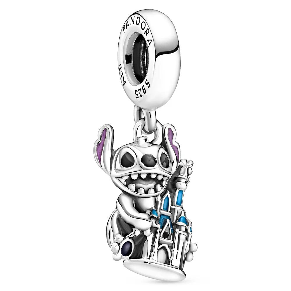 Disney Stitch Castle Dangle Charm